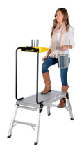 Load image into Gallery viewer, Aluminum Folding Step Platforms