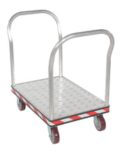 Load image into Gallery viewer, Heavy Duty Aluminum Treadplate Platform Trucks
