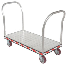 Load image into Gallery viewer, Heavy Duty Aluminum Treadplate Platform Trucks