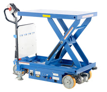 Load image into Gallery viewer, Powered Drive and Powered Lift Hydraulic Scissor Carts
