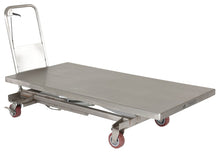 Load image into Gallery viewer, Partially Stainless Steel Hydraulic Elevating Carts