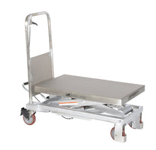 Load image into Gallery viewer, Partially Stainless Steel Hydraulic Elevating Carts