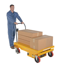 Load image into Gallery viewer, DC Powered Hydraulic Elevating Carts