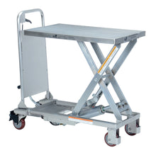 Load image into Gallery viewer, Partially Stainless Steel Hydraulic Elevating Carts