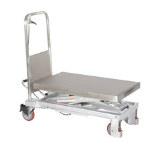 Load image into Gallery viewer, Partially Stainless Steel Hydraulic Elevating Carts