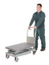 Load image into Gallery viewer, Partially Stainless Steel Hydraulic Elevating Carts