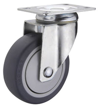 Load image into Gallery viewer, Thermoplastic Polyurethane Rubber Casters