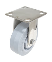 Load image into Gallery viewer, TPR(Thermoplastic Rubber) On Stainless Steel Casters