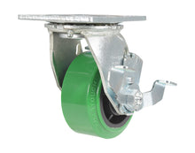 Load image into Gallery viewer, Polyurethane (DT, Green) Casters