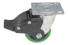 Load image into Gallery viewer, Polyurethane (DT, Green) Casters