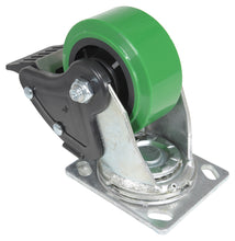Load image into Gallery viewer, Polyurethane (DT, Green) Casters
