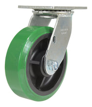 Load image into Gallery viewer, Polyurethane (DT, Green) Casters