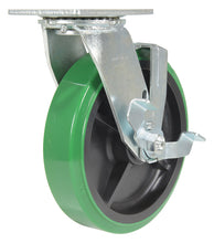 Load image into Gallery viewer, Polyurethane (DT, Green) Casters