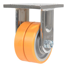 Load image into Gallery viewer, Dual Wheel Polyurethane (SI) - Highly Ergonomic Upgrade Casters