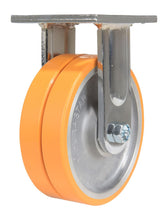 Load image into Gallery viewer, Dual Wheel Polyurethane (SI) - Highly Ergonomic Upgrade Casters