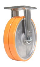 Load image into Gallery viewer, Dual Wheel Polyurethane (SI) - Highly Ergonomic Upgrade Casters