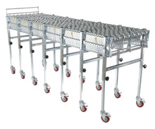 Load image into Gallery viewer, Expandable Roller Conveyors