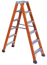 Load image into Gallery viewer, Fiberglass Twin Front Ladders
