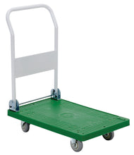 Load image into Gallery viewer, Plastic Platform Trucks with Fold Down Handle