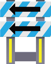 Load image into Gallery viewer, Folding Safety Barricades