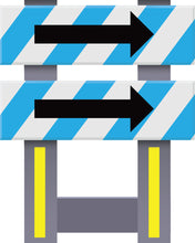 Load image into Gallery viewer, Folding Safety Barricades