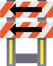 Load image into Gallery viewer, Folding Safety Barricades