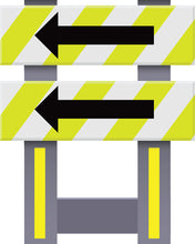 Load image into Gallery viewer, Folding Safety Barricades