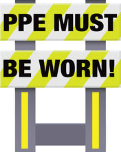 Load image into Gallery viewer, Folding Safety Barricades