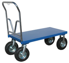 Load image into Gallery viewer, Pneumatic Tire Steel Platform Trucks