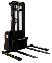 Load image into Gallery viewer, Double Mast Stackers with Powered Drive and Powered Lift