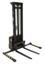Load image into Gallery viewer, Double Mast Stackers with Powered Drive and Powered Lift