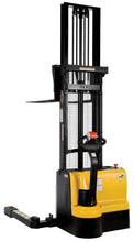 Load image into Gallery viewer, Double Mast Stackers with Powered Drive and Powered Lift
