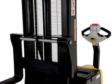 Load image into Gallery viewer, Double Mast Stackers with Powered Drive and Powered Lift