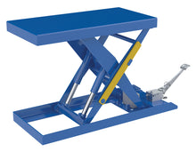 Load image into Gallery viewer, Foot Pump & Powered Scissor Lift Tables