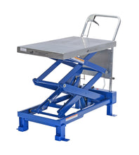 Load image into Gallery viewer, Foot Pump & Powered Scissor Lift Tables