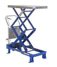 Load image into Gallery viewer, Foot Pump & Powered Scissor Lift Tables