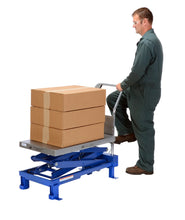 Load image into Gallery viewer, Foot Pump & Powered Scissor Lift Tables