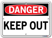 Load image into Gallery viewer, DANGER SAFETY SIGNAGE