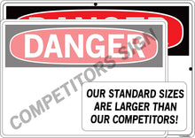 Load image into Gallery viewer, DANGER SAFETY SIGNAGE