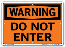 Load image into Gallery viewer, WARNING SAFETY SIGNAGE