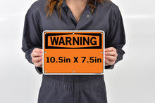 Load image into Gallery viewer, WARNING SAFETY SIGNAGE