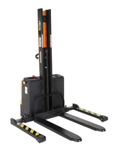 Load image into Gallery viewer, Narrow Mast Stackers with Powered Drive and Powered Lift