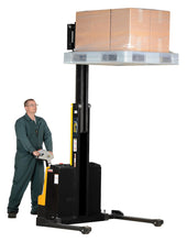 Load image into Gallery viewer, Narrow Mast Stackers with Powered Drive and Powered Lift
