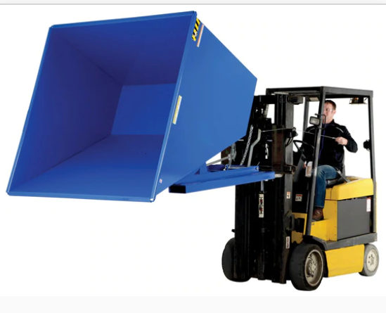 How to Safely Operate a Forklift Dumping Hopper