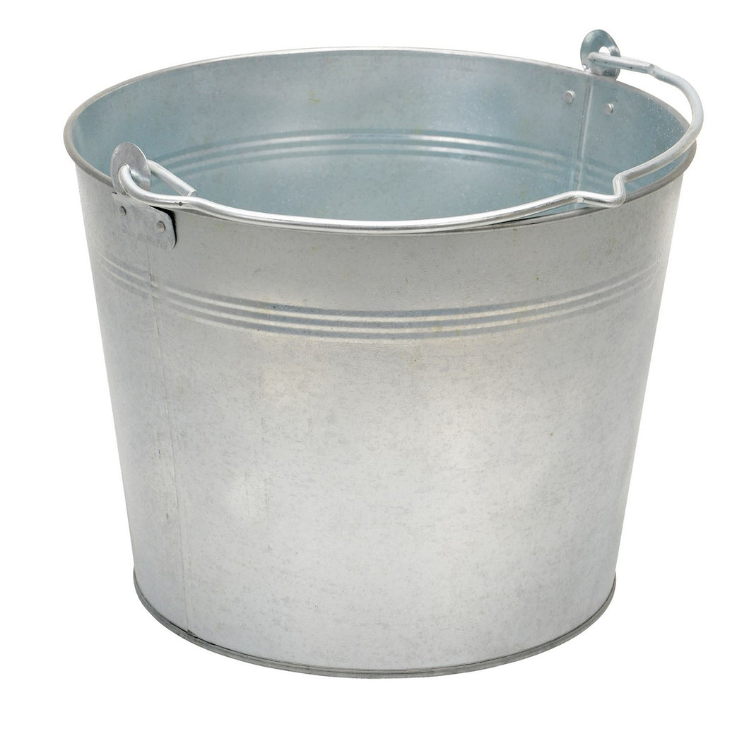 Galvanized, Stainless Steel, & Bronze Buckets