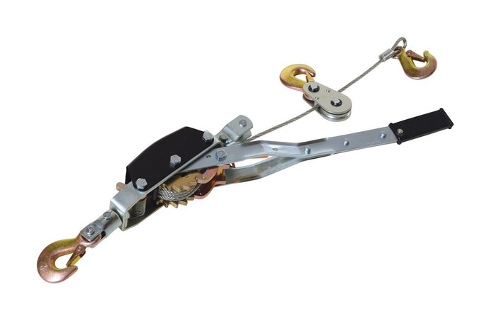 Galvanized Two-Speed Cable Puller