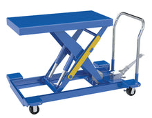 Load image into Gallery viewer, Heavy Duty Low Profile Scissor Lift Cart
