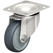 Load image into Gallery viewer, Stainless Steel Thermoplastic Rubber-Elastomer Casters
