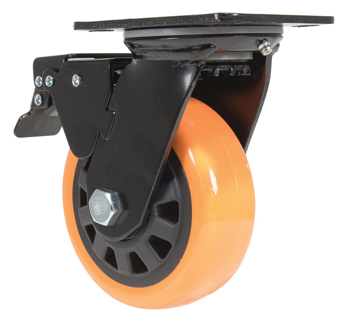 Poly On Poly Casters (Orange)