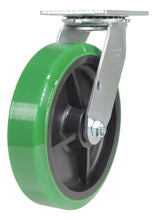 Load image into Gallery viewer, Polyurethane (DT, Green) Casters
